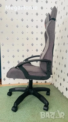 НОВ Стилен Геймърски стол GAMELAB NOMAD Breeze, тъмносив, снимка 14 - Столове - 53096483