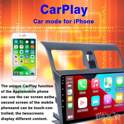 Мултимедия за Suzuki Swift 2005-2010, Android, Навигация, Двоен дин, дисплей, плеър, екран, Андроид, снимка 6 - Аксесоари и консумативи - 50051640