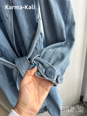 дънков шлифер , снимка 7 - Якета - 52077833