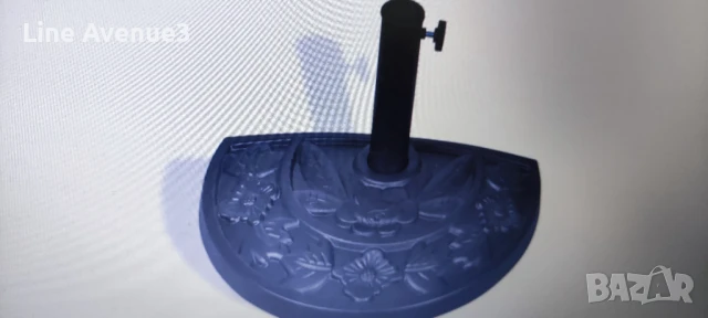 Полукръгла стойка за чадър за слънце, , снимка 2 - Градински мебели, декорация  - 50681948