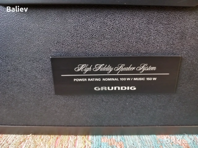 GRUNDIG BOX 1600b Hi Fi трилентови тонколони , снимка 3 - Тонколони - 51379663