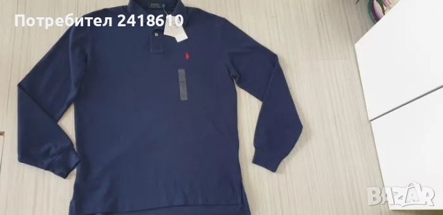 POLO Ralph Lauren Cotton  Mens Size M НОВО! ОРИГИНАЛ! Мъжка Памучна Блуза!, снимка 8 - Блузи - 46928214