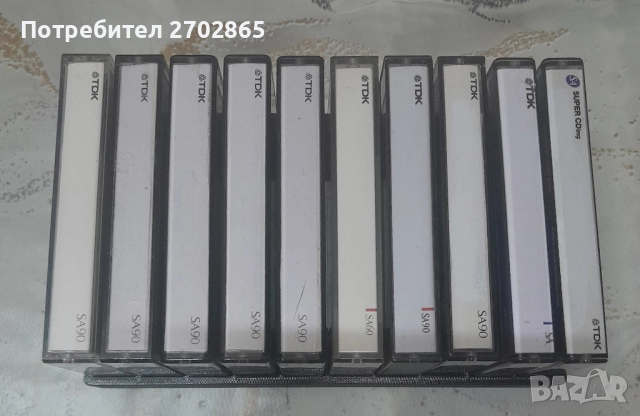 Аудио касети TDK SA  -  Хром