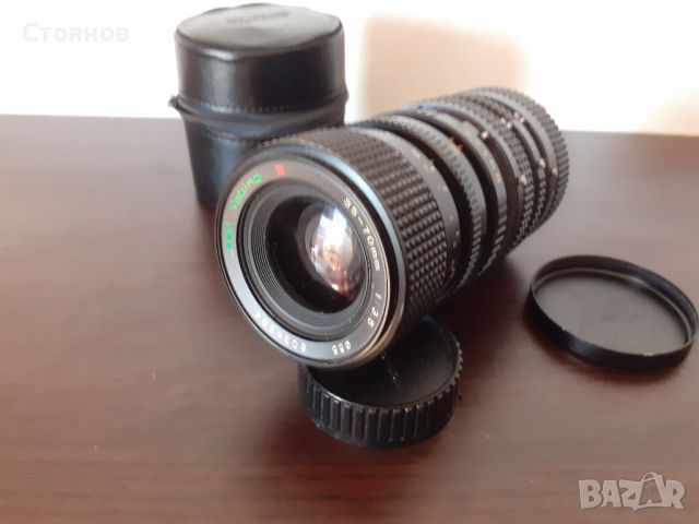 Обектив RMC Tokina 35-70mm  1:3.5  f=55 Japan, снимка 2 - Обективи и филтри - 46493075