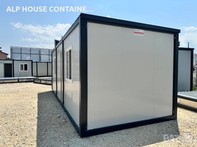 Жилищен контейнер 700x300 | Модулен, Строителен, Офис, Склад, Магазин, снимка 4 - Друго търговско оборудване - 51576691