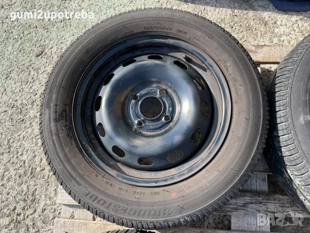 15 джанти 4х108 Ford Fiesta VII 6J et45 Bridgestone 195/60/15, снимка 4 - Гуми и джанти - 50158518
