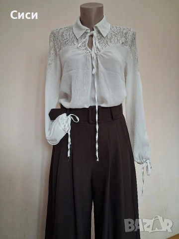 Дамски стилен пола панталон , снимка 7 - Панталони - 53888592