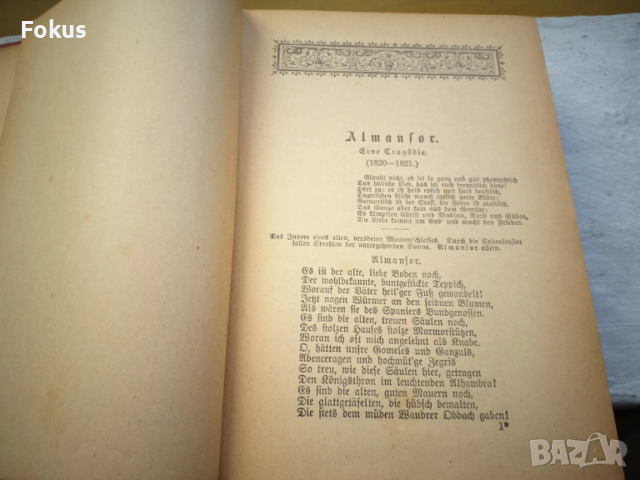 СТАРА НЕМСКА КНИГА, снимка 3 - Антикварни и старинни предмети - 53511916