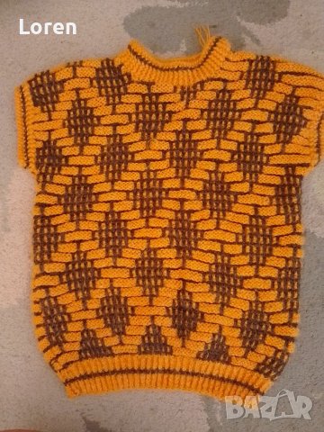 Ново!Детско пуловерче без ръкав, снимка 1 - Детски пуловери и жилетки - 46084685