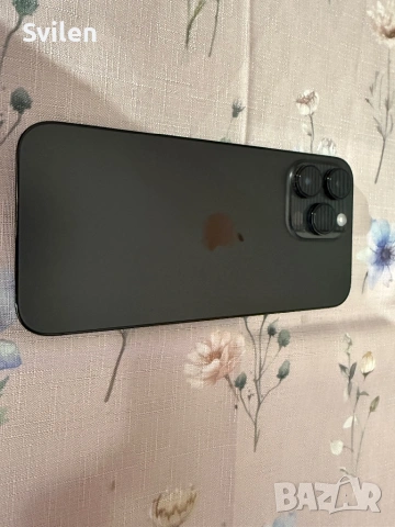 iPhone 14 Pro Max с вградена памет от 256GB в цвят Natural Titanium. Подарък седем броя кейс., снимка 12 - Apple iPhone - 54227765