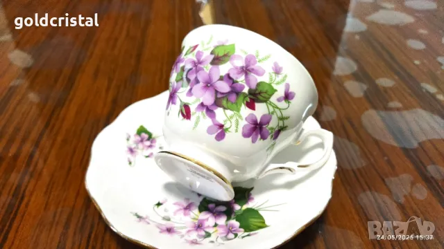 Стар английски костен порцелан чаша за чай кафе