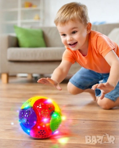 Подскачаща топка с музика и светлина – танцуваща играчка, снимка 2 - Музикални играчки - 52180038