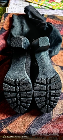 Дамски ботуши(чизми)-Перфектно състояние.Ном.39, снимка 3 - Маратонки - 52096317