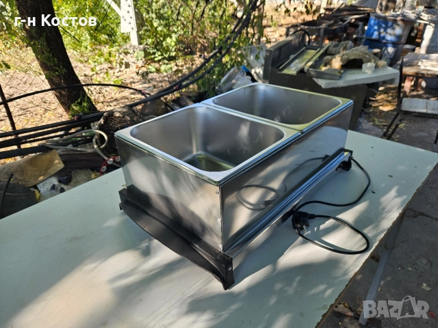 Бен-мари топло със сух нагревател отдолу 2бр. гастронорми 1/2-15см., снимка 2 - Обзавеждане на кухня - 51824742