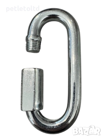 Карабинка с винтова муфа 92 мм Х 41 мм Х 10 мм, снимка 2 - Други инструменти - 51843220