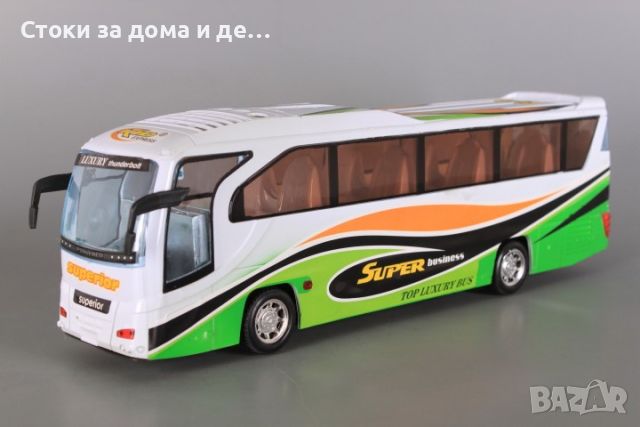✨Детски фрикционен автобус със звук и светлина , снимка 1 - Други - 46020534