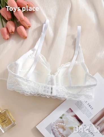 90/95 С Лот 2 броя Нови дантелени сутиени , снимка 3 - Бельо - 51485155