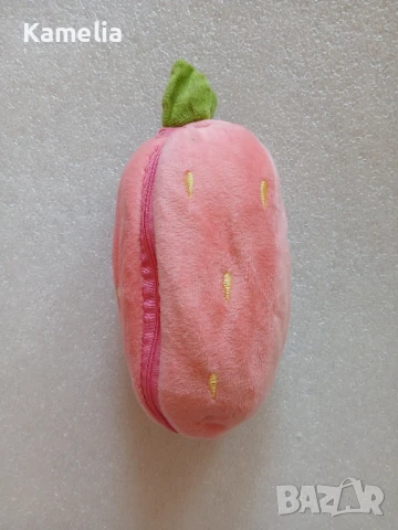 Обръщаща се плюшена играчка Заек-ягода, снимка 2 - Плюшени играчки - 51149949