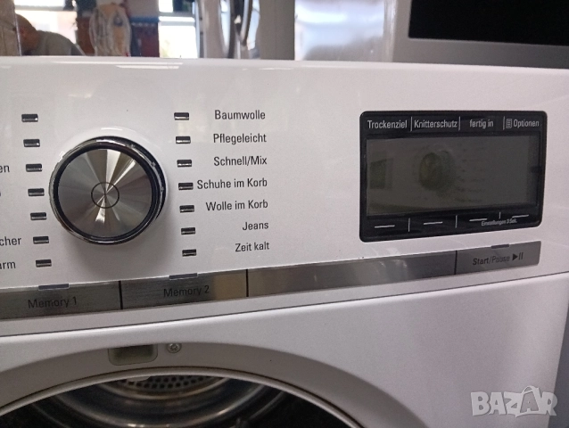 Комплект пералня и сушилня Сименс Siemens IQ 890 A+++ Made in Germany Гаранция!, снимка 5 - Перални - 51764057