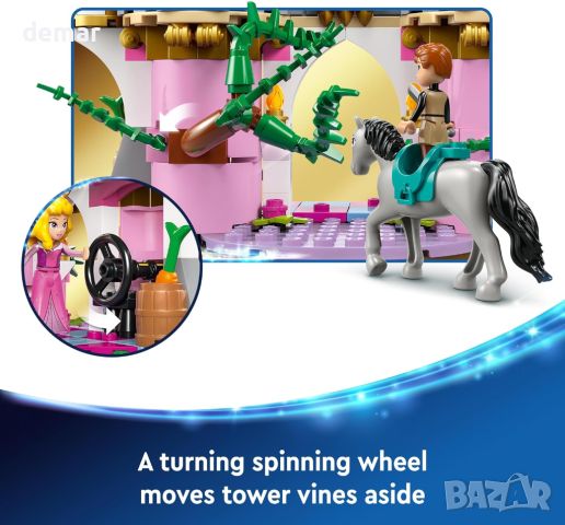 LEGO Сглобяема играчка комплект Disney Спящата красавица за деца 7+ г., 43240, снимка 3 - Образователни игри - 46306657