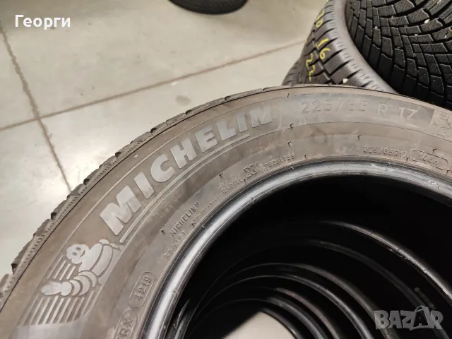 4бр.зимни гуми 225/65/17 Michelin, снимка 7 - Гуми и джанти - 48661812