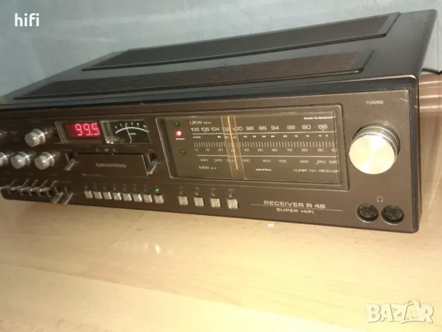 Стерео ресивър Grundig R48 super hifi, снимка 3 - Ресийвъри, усилватели, смесителни пултове - 47345423