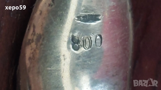 Много рядка фигура- скулптура от солидно сребро 800,края на 19век Ръчна работа., снимка 10 - Антикварни и старинни предмети - 52217344