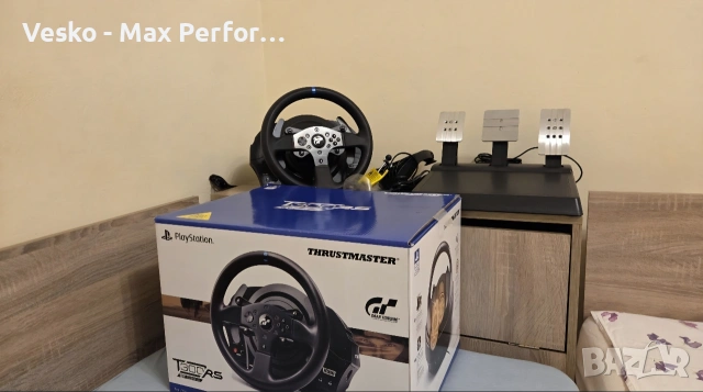 НОВ! Thrustmaster T300 RS GT с 24 Месеца гаранция от Ozone.bg, снимка 2 - Джойстици и геймпадове - 53627625