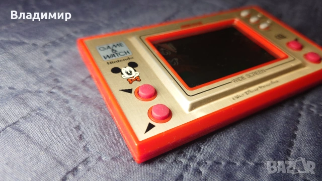 Продавам игра Nintendo от серията game & watch - Mickey mouse, снимка 5 - Други игри и конзоли - 53906238