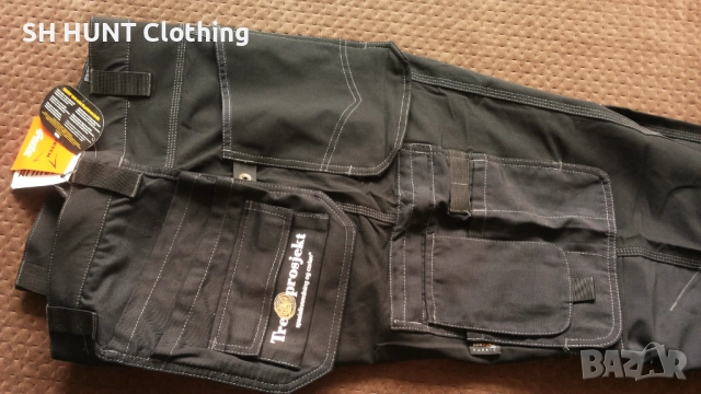 GESTO STRETCH Work Wear Trouser размер 58 / XXXL изцяло еластичен работен панталон W3-97, снимка 4 - Панталони - 51993667