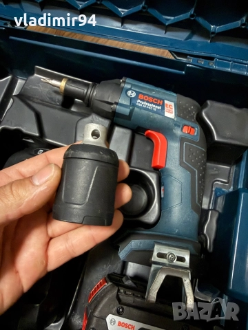 Bosch GSR 18-V-EC TE винтоверт за гипсокартон, снимка 3 - Винтоверти - 52464895