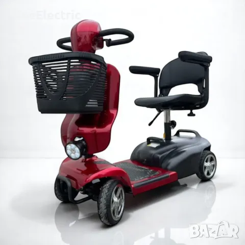 Инвалидна електрическа четириколка blueElectric BL500 - 500W /24V /20AH - RED, снимка 2 - Инвалидни скутери - 50018080