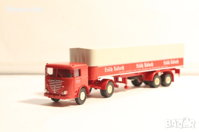 BREKINA H0 1/87 BUSSING KАМИОН РЕТРО МОДЕЛ TIR, снимка 2 - Колекции - 53732479