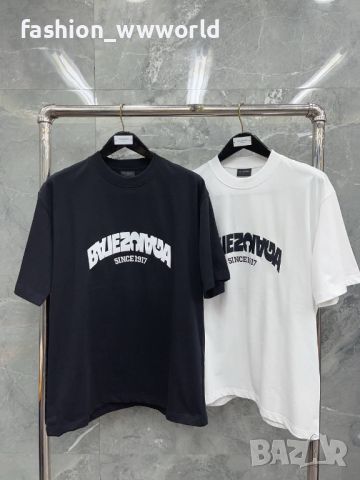 унисекс Тениски BALENCIAGA-реплика, снимка 4 - Тениски - 46041172