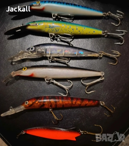 Воблер Rapala Magnum Finland, Yo-Zuri, Magnum, клатушка Abu Garcia Toby сом, щука спининг тролинг, снимка 2 - Стръв и захранки - 52903376