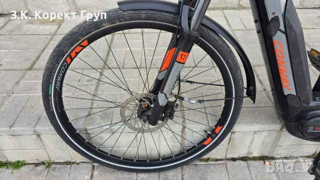 Електрическо колело Conway cairon t100, снимка 2 - Велосипеди - 50482078