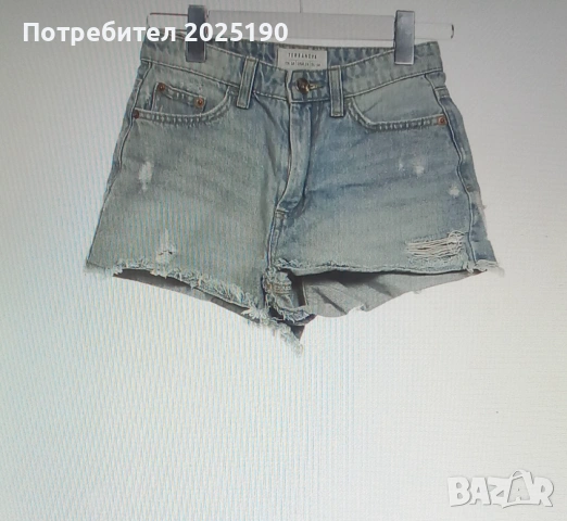 Дамски дънкови панталонки Н&М 