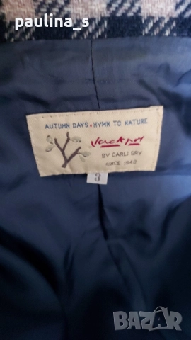 Два броя Винтидж / Сако "Jackpot" by Carly Gry и "Repeat" / вълна и лен, снимка 8 - Сака - 52254786