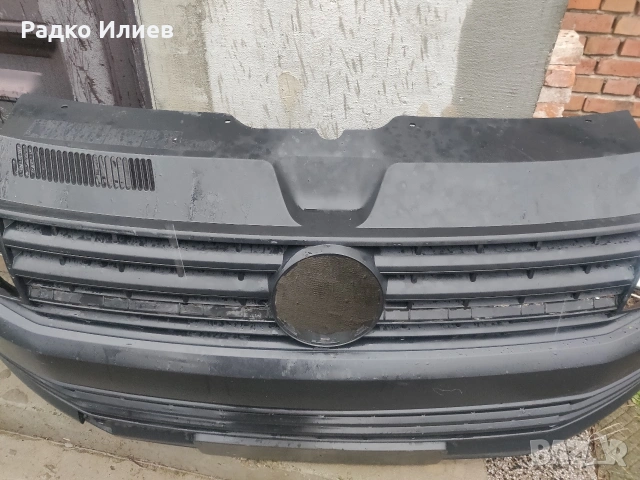 Предна Броня Оригинална за Volkswagen Transporter T6 2016-2022, снимка 10 - Части - 54286180
