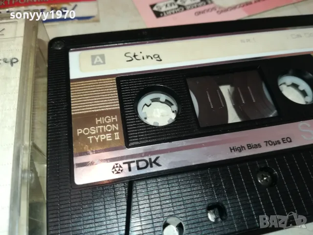 TDK SA90 HIGH POSITION-STING/SAGA TAPE ВНОС SWISS 1911241055, снимка 8 - Аудио касети - 48022816