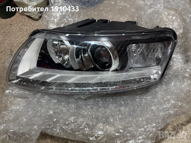 Ляв фар за Ауди А6 Ц6 Фейслифт 08-11 г, снимка 2 - Части - 52990792