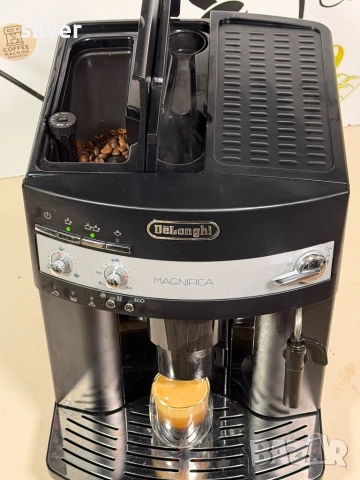 Кафемашина кафе автомат delonghi magnifica с гаранция, снимка 5 - Кафемашини - 54297821