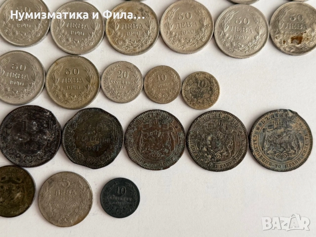 Лот монети 35 броя княжество и царство България , снимка 4 - Нумизматика и бонистика - 54213207