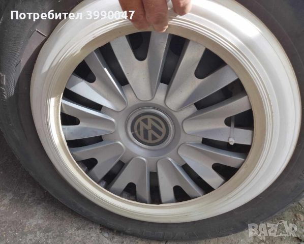 Бели гуми за джантите на кола, снимка 2 - Части - 45715738