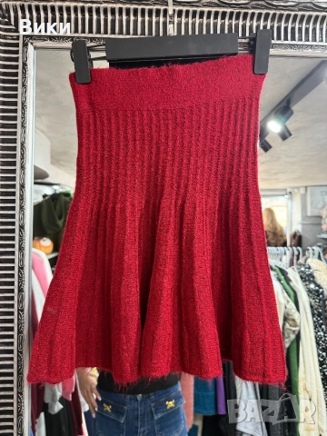 Пола от плетиво в размер S, снимка 6 - Поли - 52926880