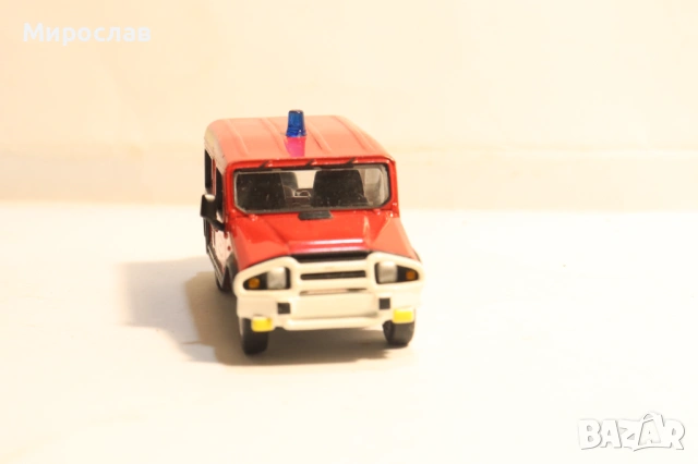 1/50 DEL PRADO КАМИОН ПОЖАРНА КОЛИЧКА МОДЕЛ, снимка 4 - Колекции - 53694838