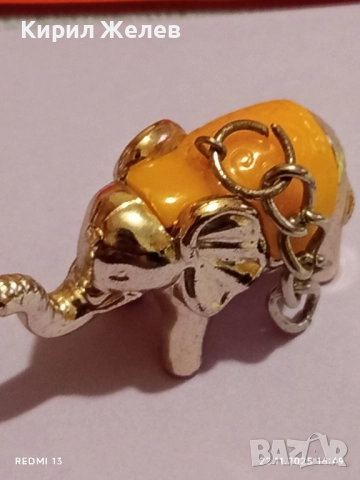 ВИСУЛКА ТАЛИСМАН СЛОН КРАСИВ МОДЕН АКСЕСОАР 52170, снимка 4 - Колиета, медальони, синджири - 52503945