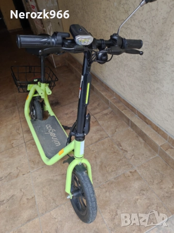 Електрически скутер Windgoo B9 със седалка, снимка 4 - Скейтборд, ховърборд, уейвборд - 52663734