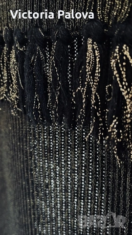 Луксозен италиански шал от модна къща  POI…BY KRIZIA, снимка 3 - Шалове - 53167022