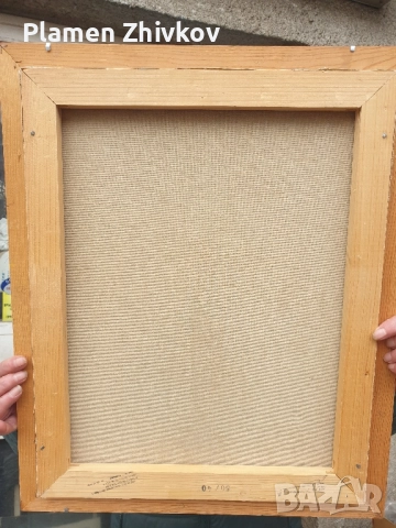 Масло на платно 50 см х 40 см, снимка 4 - Картини - 52292158